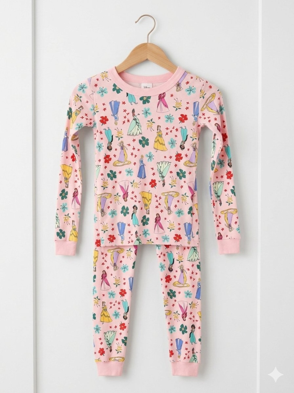 Hanna Andersson x Disney Princess Organic Cotton Pajamas Size 12